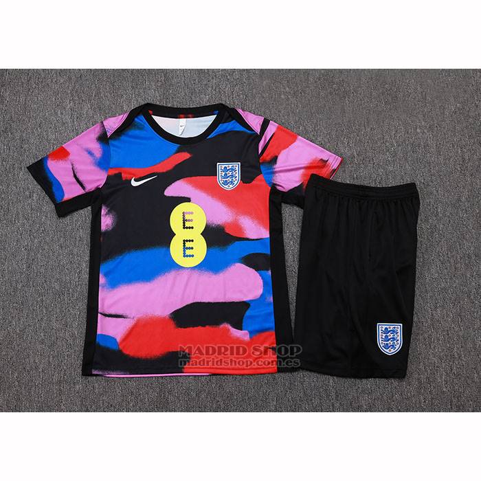 Chandal del Inglaterra Manga Corta 2025-2026 Multicolor - Pantalon Corto